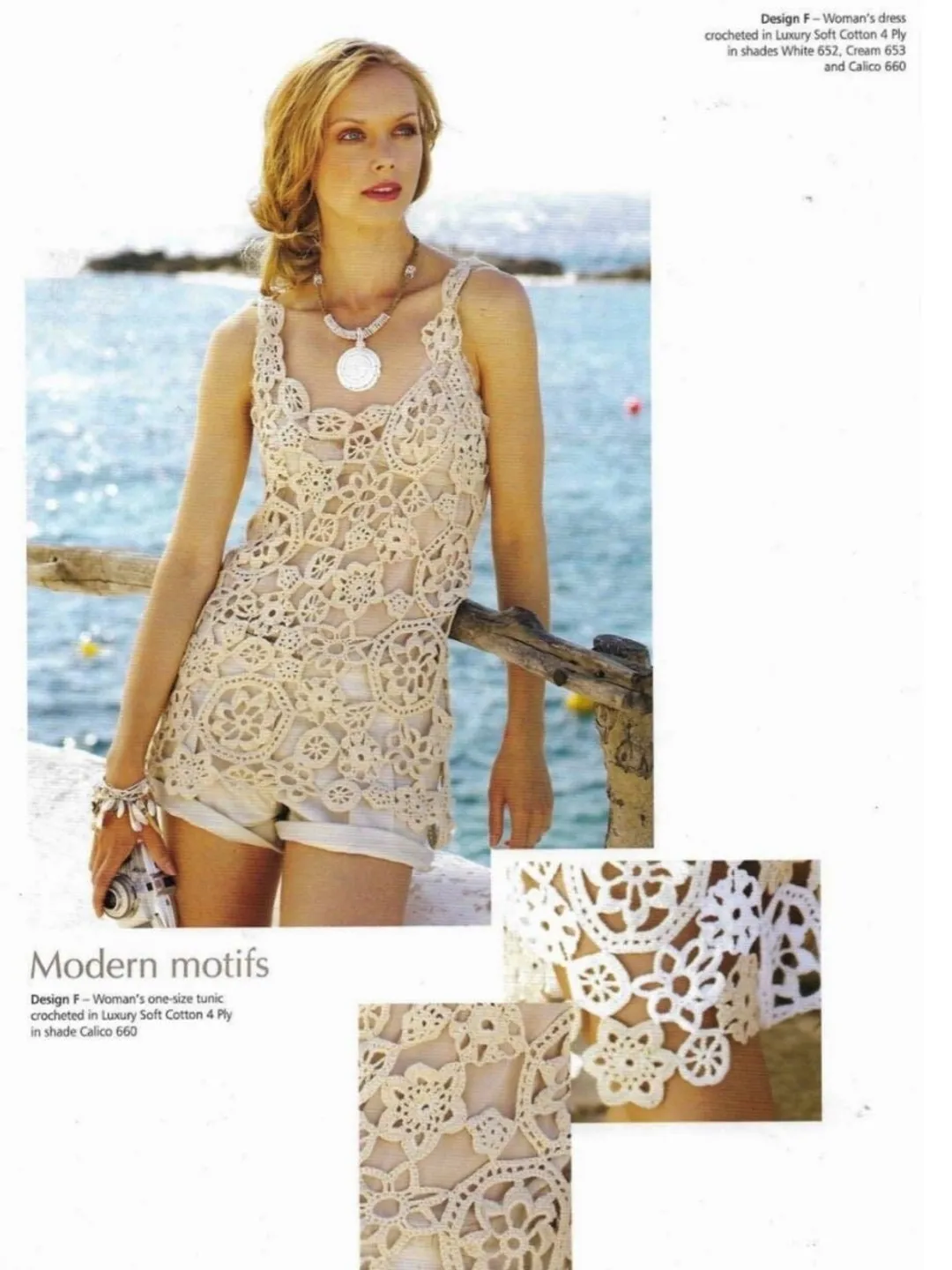 Crochet pattern dress, crochet pattern tunic, lace dress crochet, motif dress crochet pdf 11*patterns women and girls