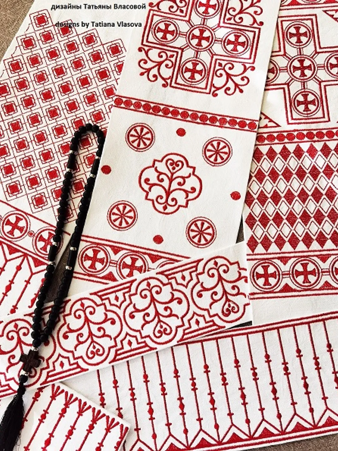 "Mayak" set of designs for machine embroidery