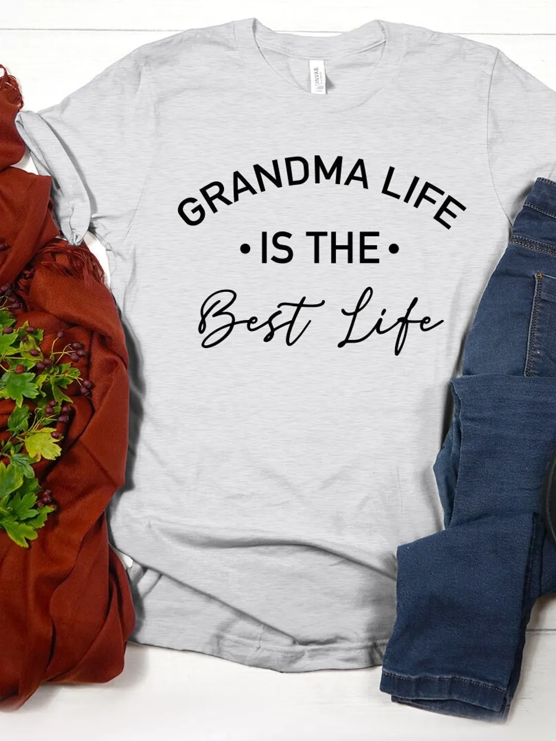 Grandma Shirt: Pregnancy Announcement - Soft Cotton Relaxed Fit