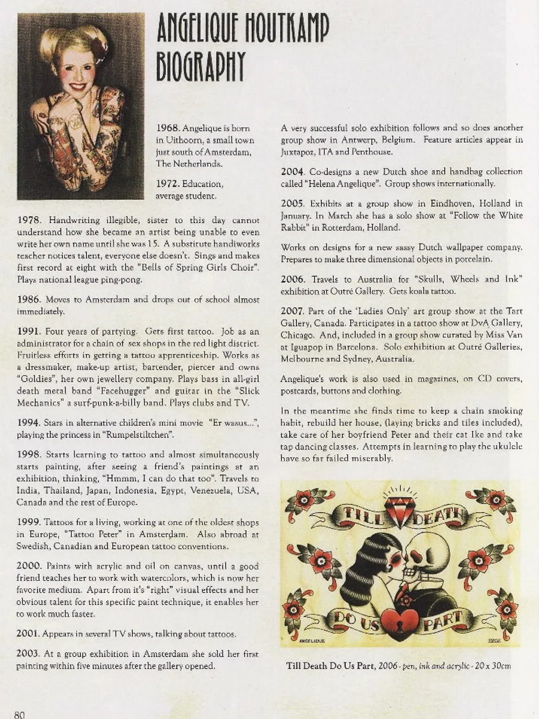 Tattoo Darling The Art of Angelique Houtkamp $1.65 | Buy