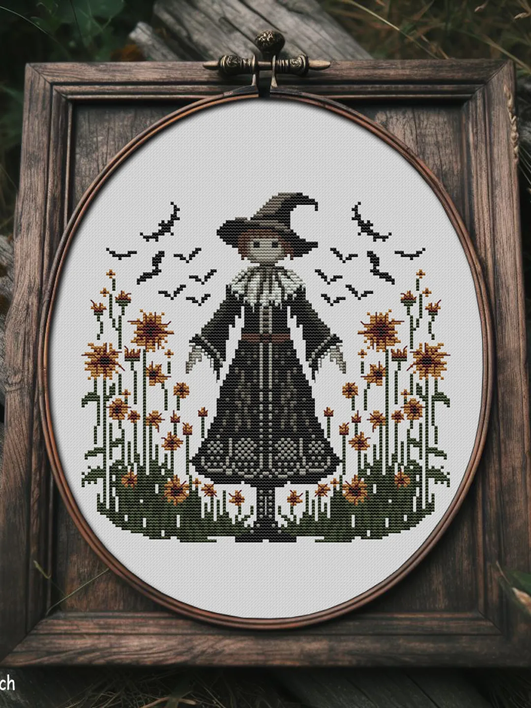 Stories of the Mornwood and Maggy Scaremadame cross stitch pattern