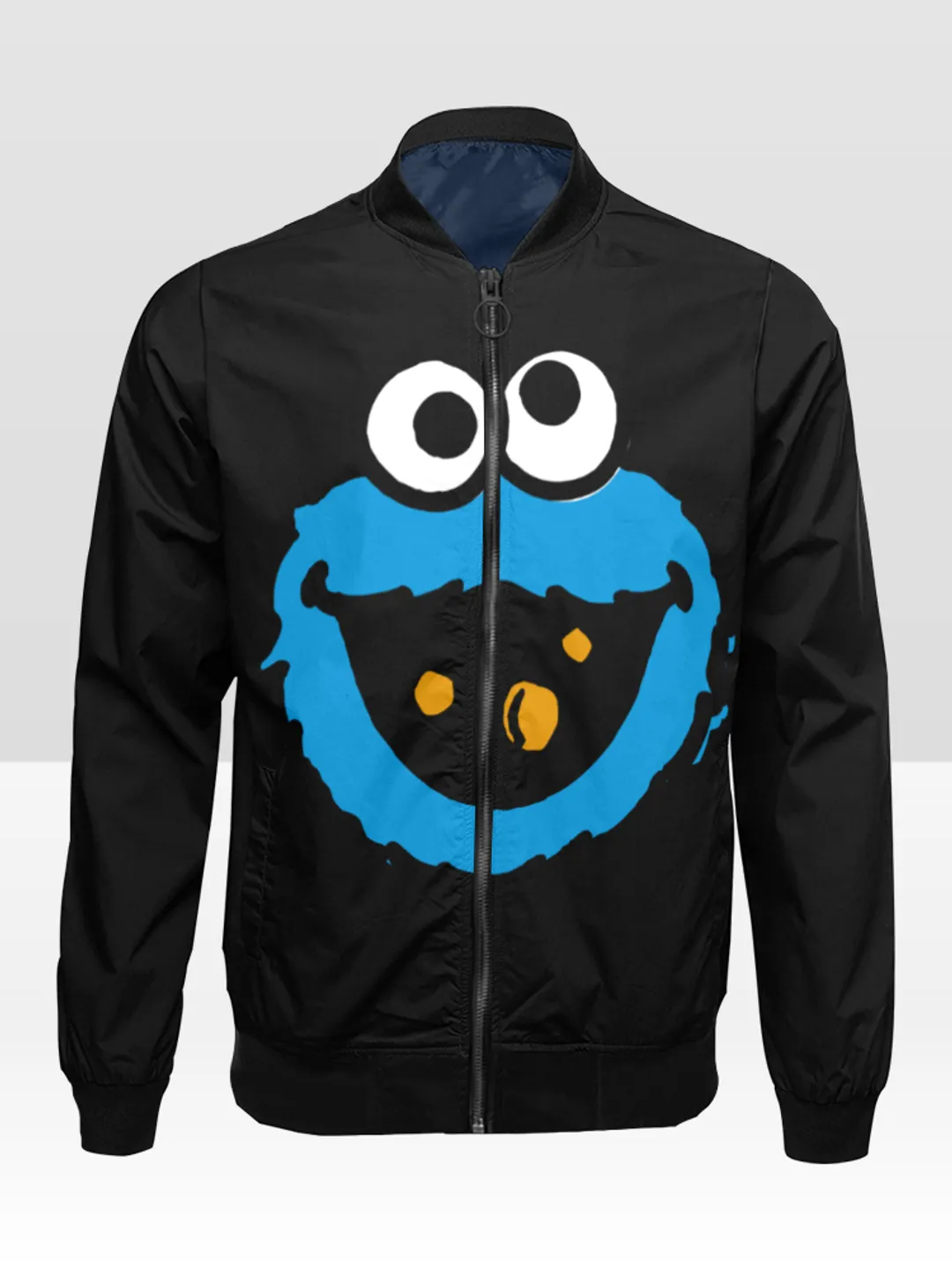 Cookie Monster Bomber Jacket