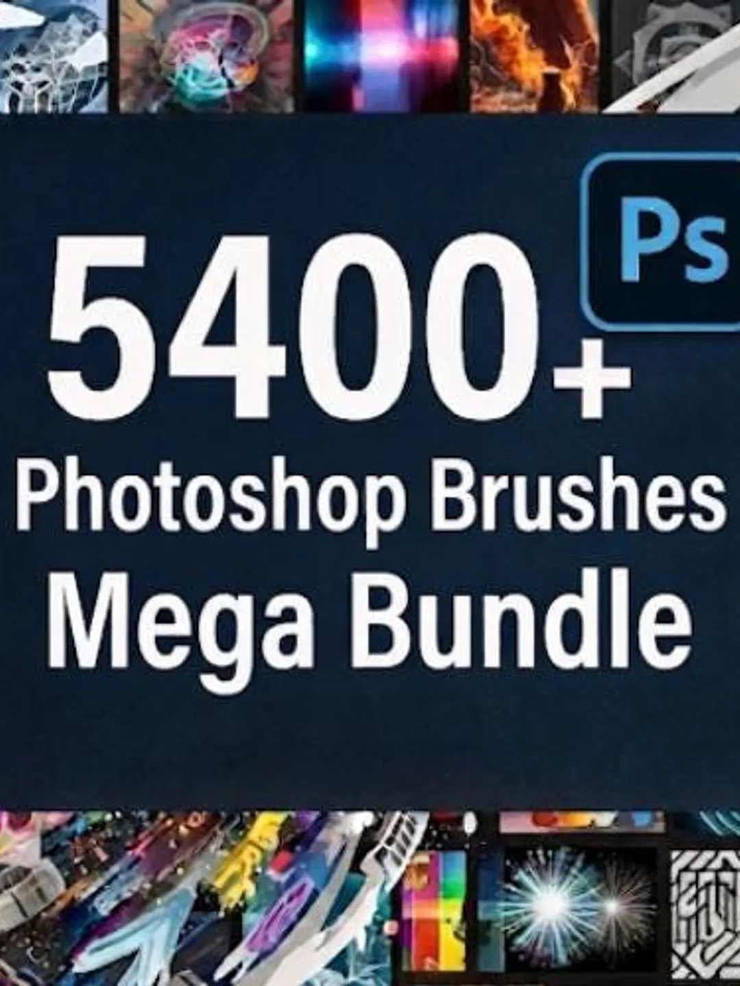 5400+ Photoshop Brushes Bundle | Ultimate Digital Art & Effects Collection