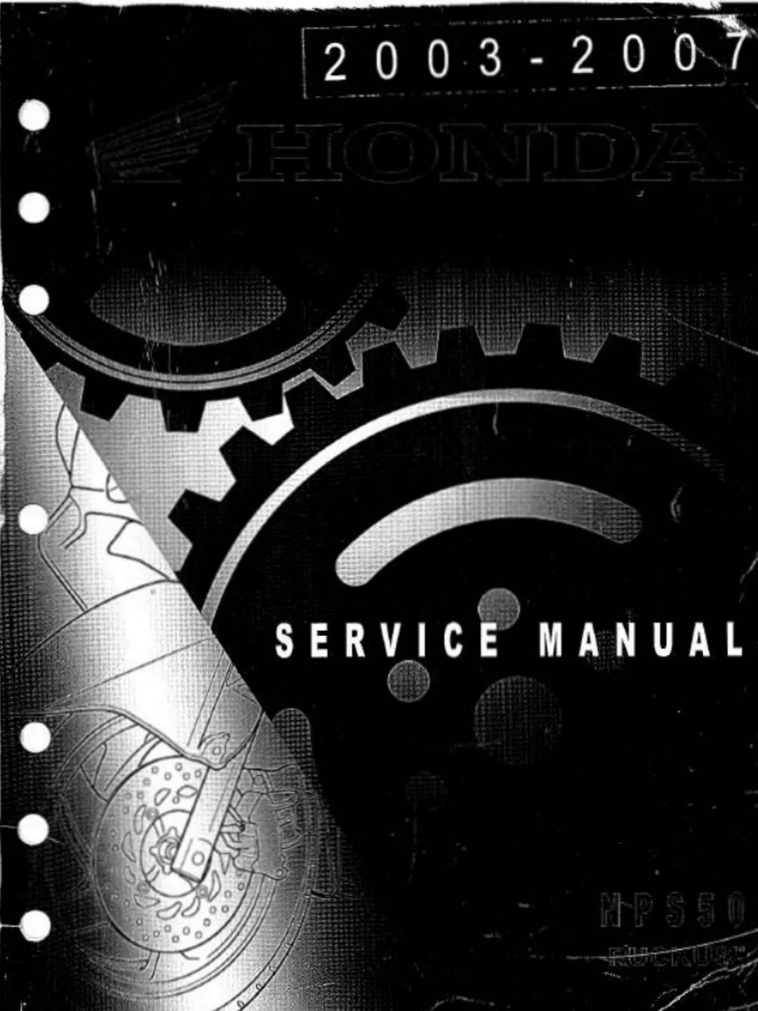 HONDA CMX250 Rebel 250 Service Repair Manual