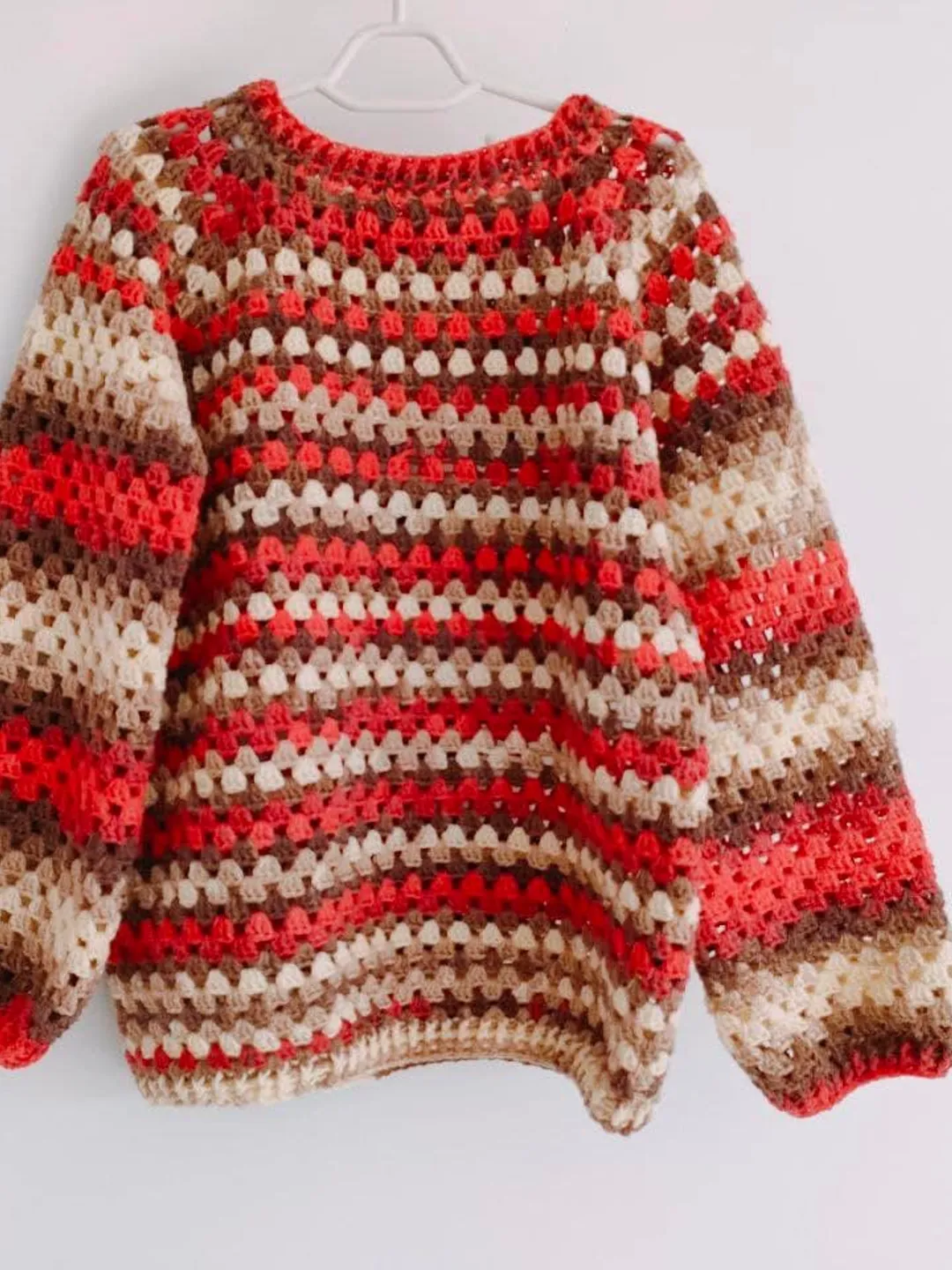 Sweater crochet pattern, go round sweater crochet, easy sweater crochet, for beginners sweater pdf