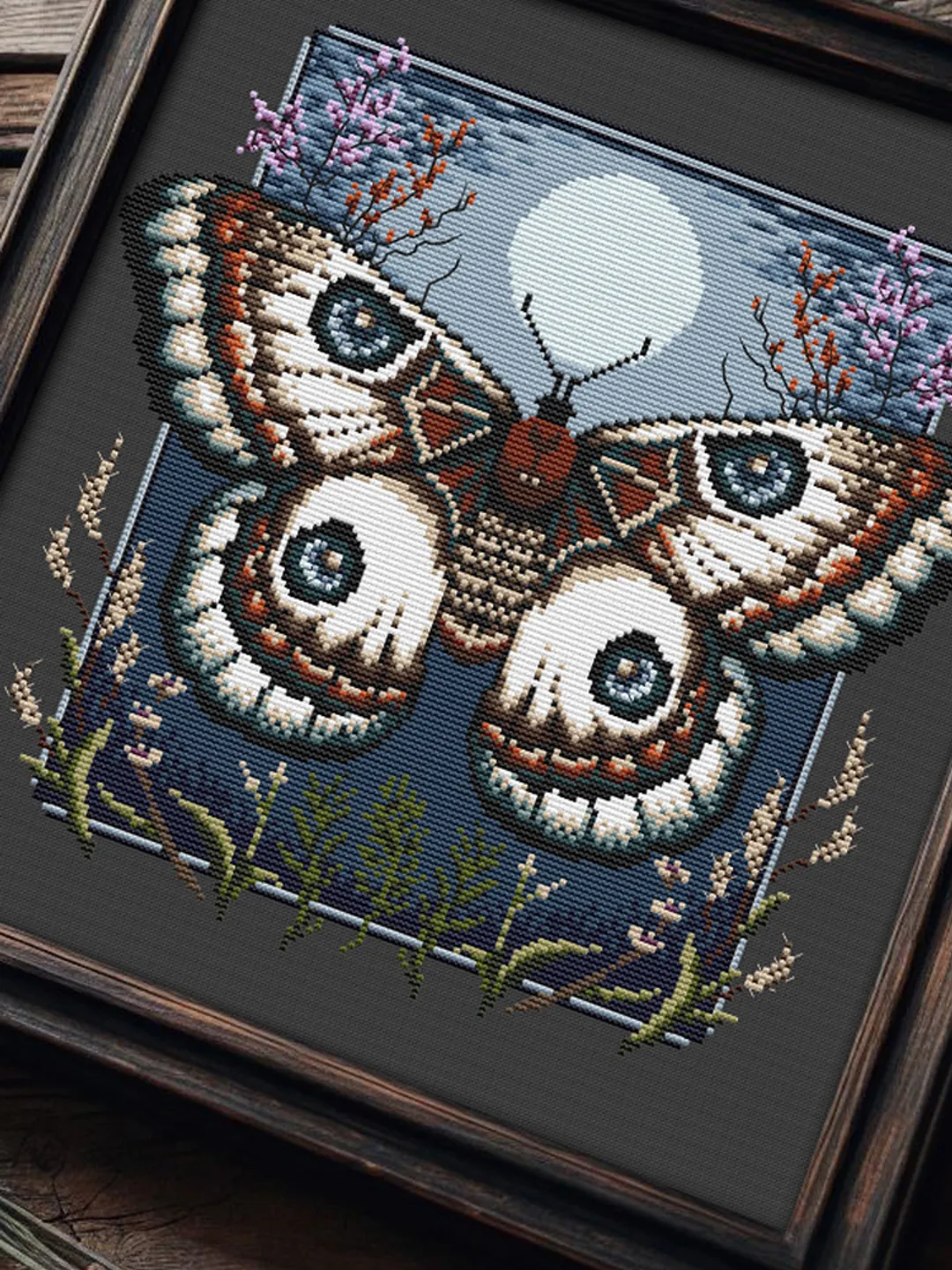 Stories of the Mornwood and Night Garden View cross stitch pattern