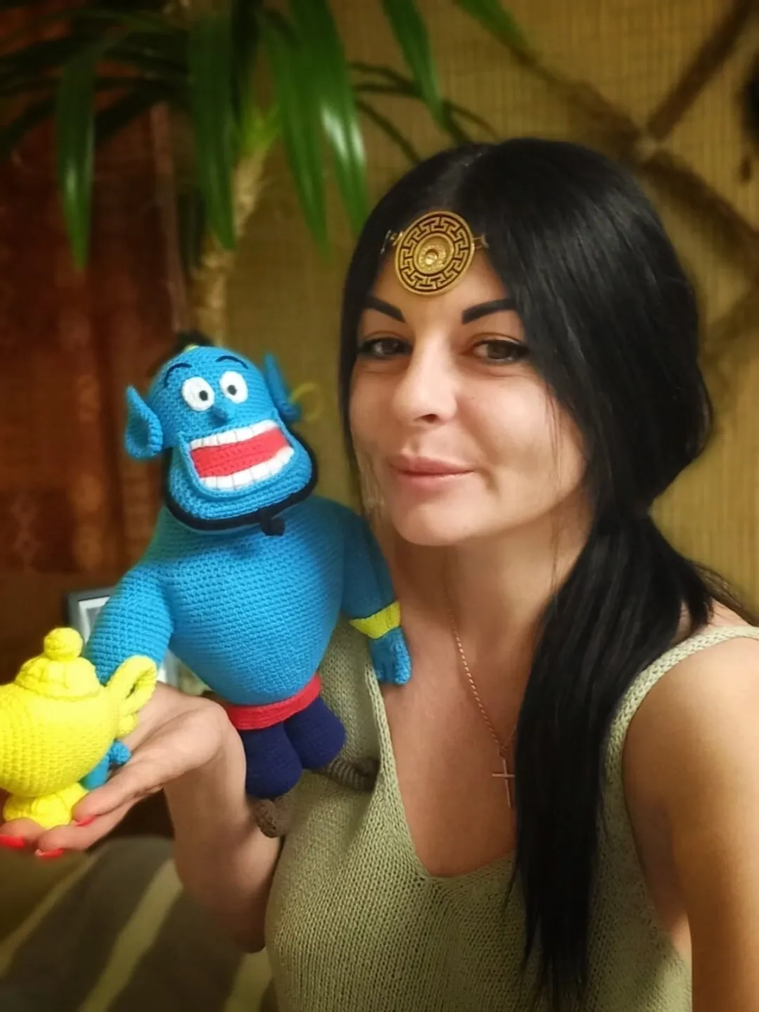Digital Download - PDF. Crochet pattern Genie. DIY amigurumi toy tutorial