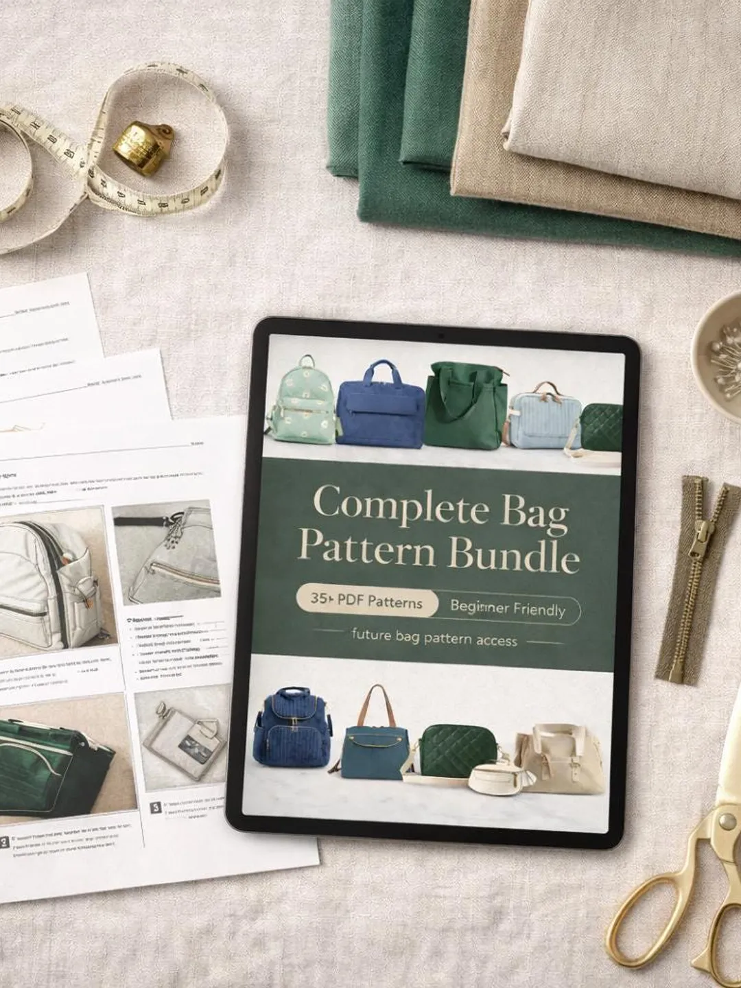 Bag Sewing Pattern Bundle PDF | 35+ Best Selling Bag Patterns ...
