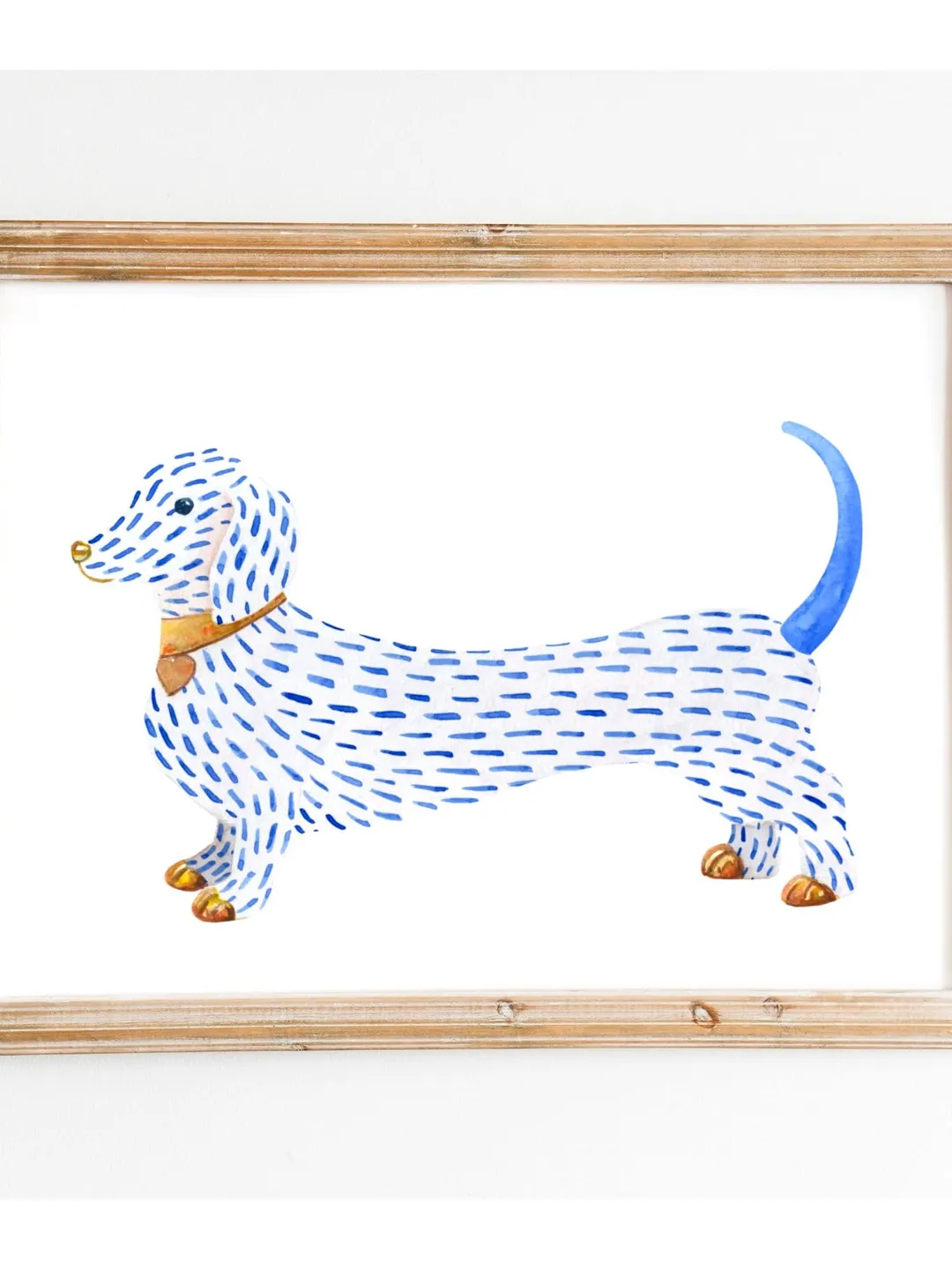 Dachshund Art Watercolor Painting Print Art Dachshund Gift Dog Wall Art Dog Mom Gift Sausage Dog Art Funny Dachshund Art Gift For Him Print