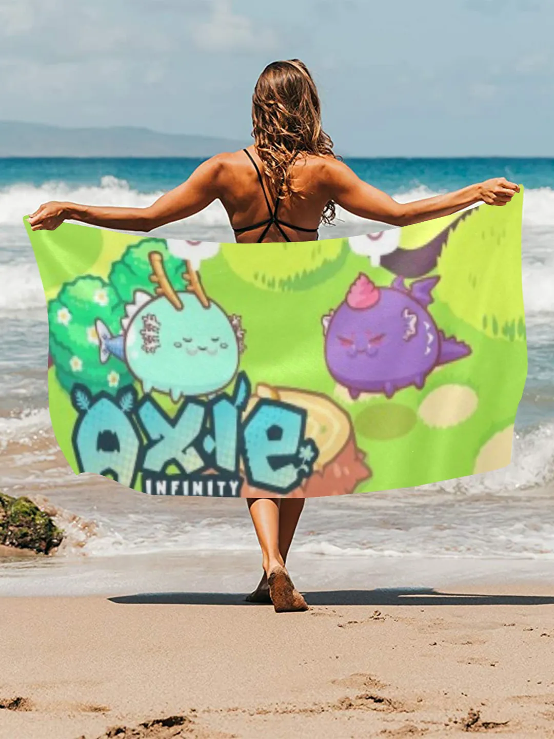 Charizard Card Beach Towel