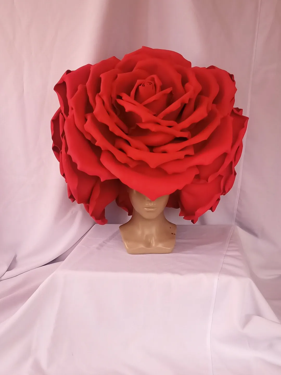 headdress, rose headdress, headband for festival, rose ball, futuristic costume, futuristic style