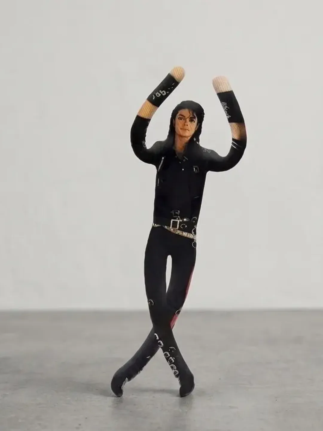MJ Plush Doll for Poseable King of Pop Stuffed Figure for Music