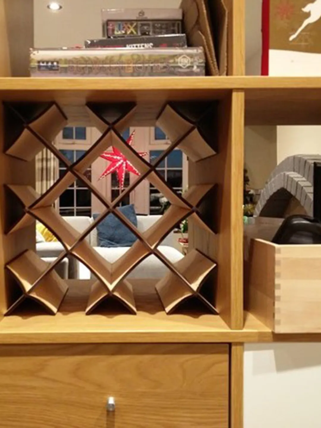 Digital Template Cnc Router Files Cnc Cabinet Wine Files for Wood Laser Cut Pattern