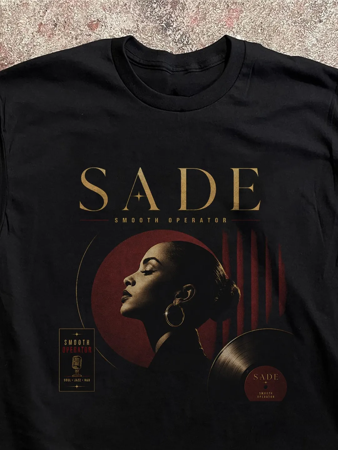 Sade Adu Smooth Operator Tee, Vintage 90s R&B Graphic (Unisex S-XL)