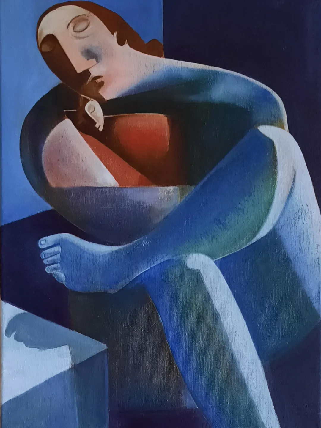 Cats Art Cat oil painting Woman portrait Woman Art Funny Art