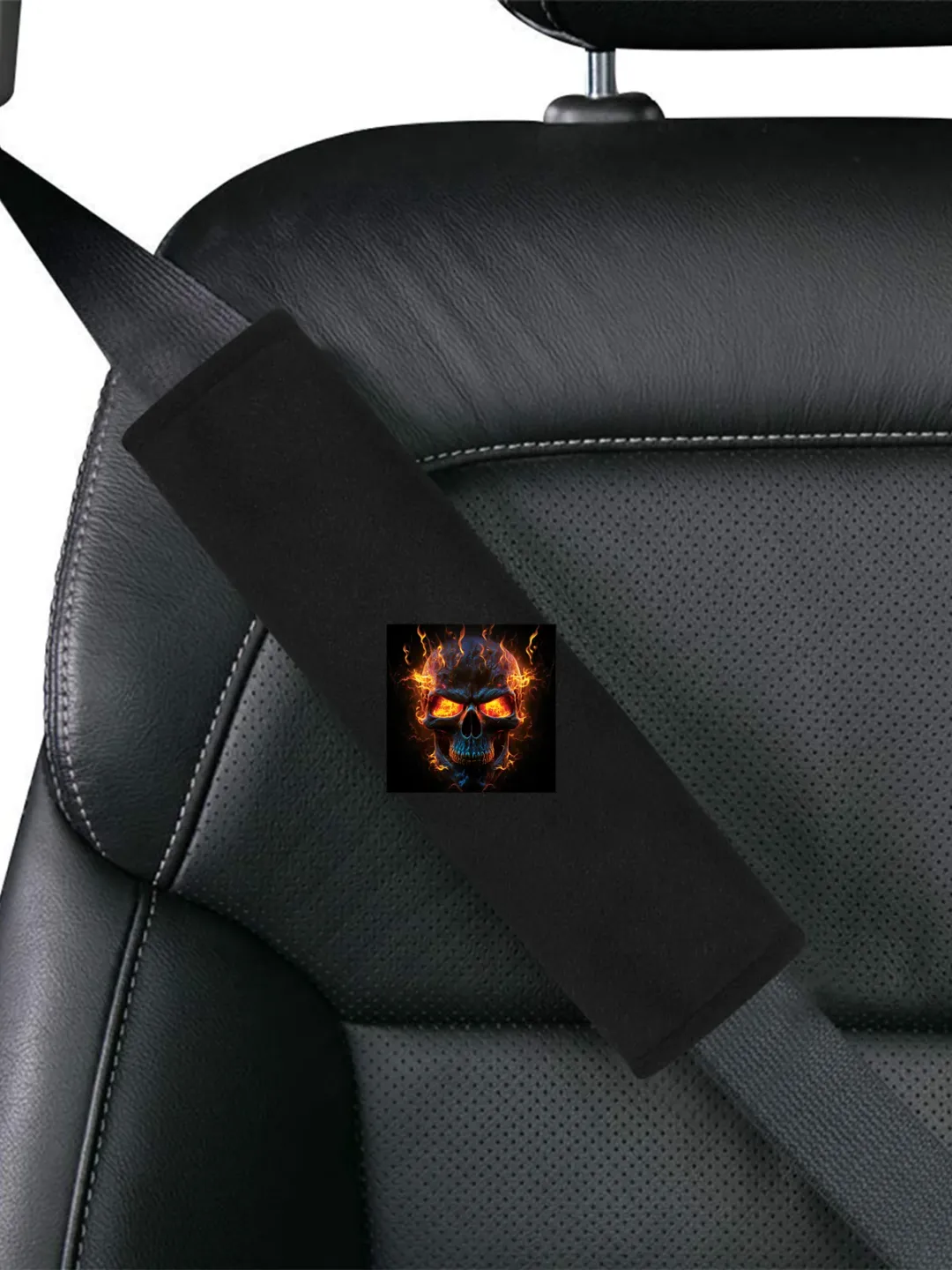 with Skull Seat Belt Shoulder Pad