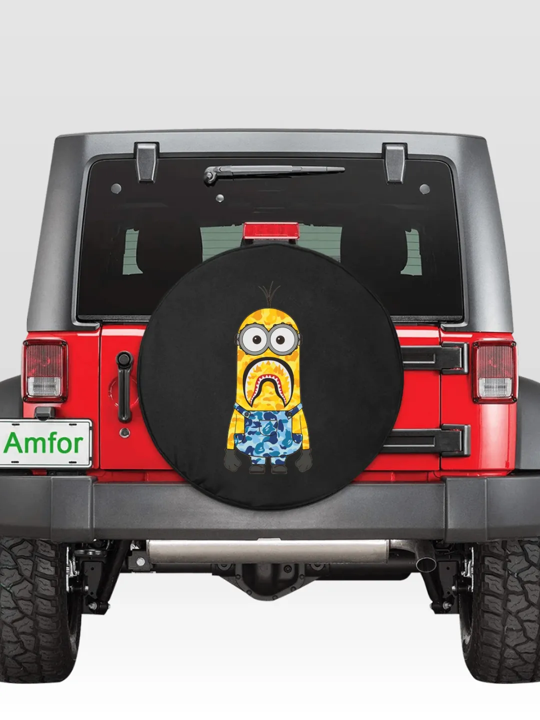 Bape Minion Spare Tire Cover