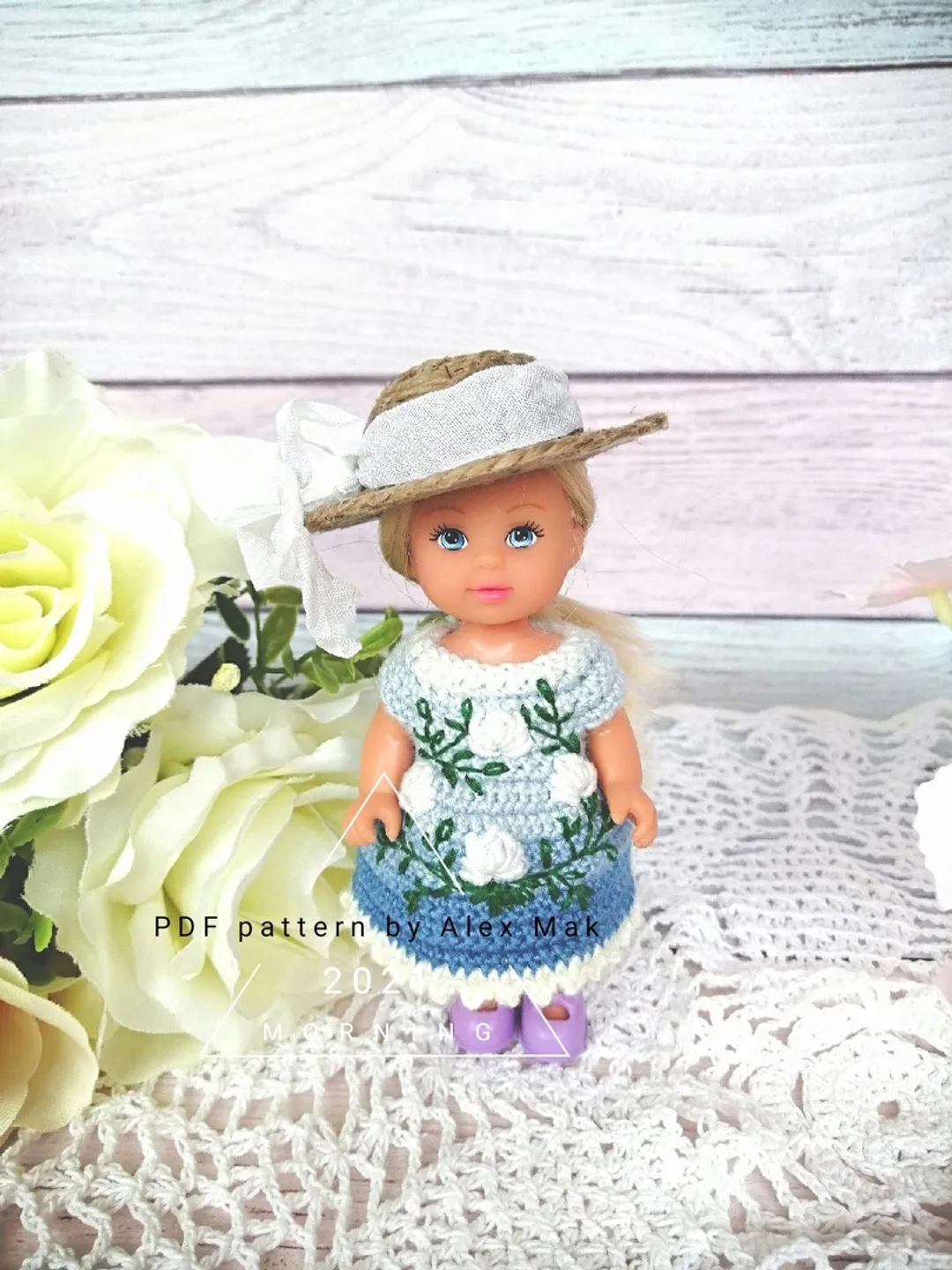 Evi love doll dress PDF Pattern