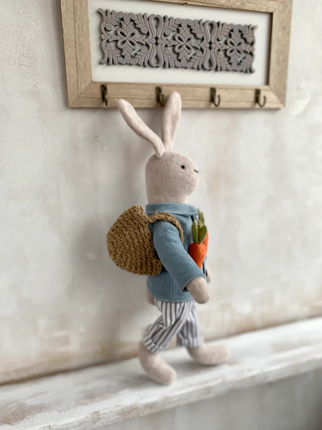 PDF pattern Peter Rabbit with clothes