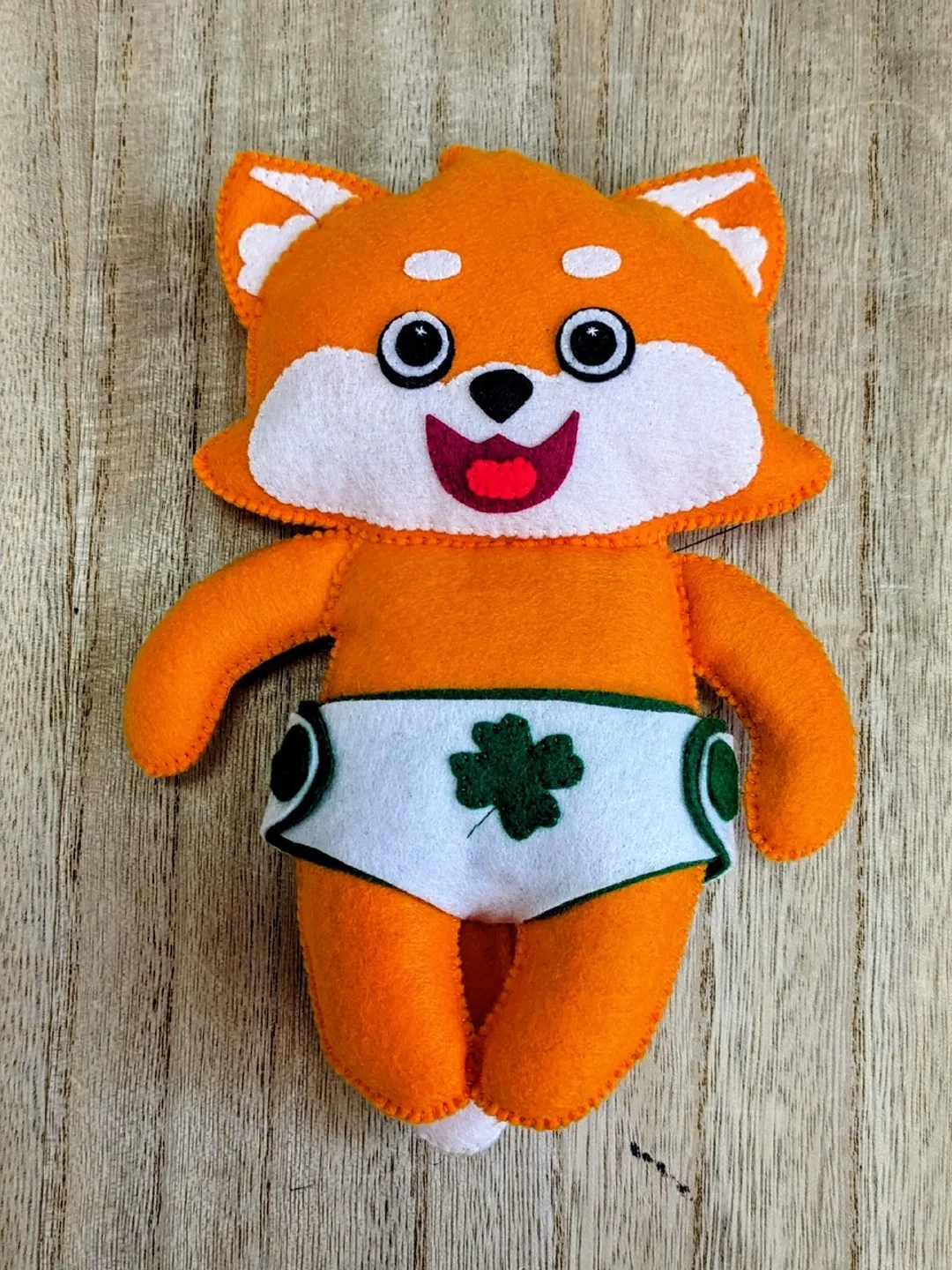 Lucky Zee Zee - Kids Songs & Nursery Rhymes, Red panda toy felt