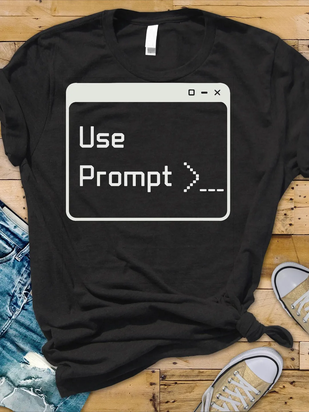 Use Prompt SVG PNG | Retro Computer Terminal Art | Tech Geek Programmer ...