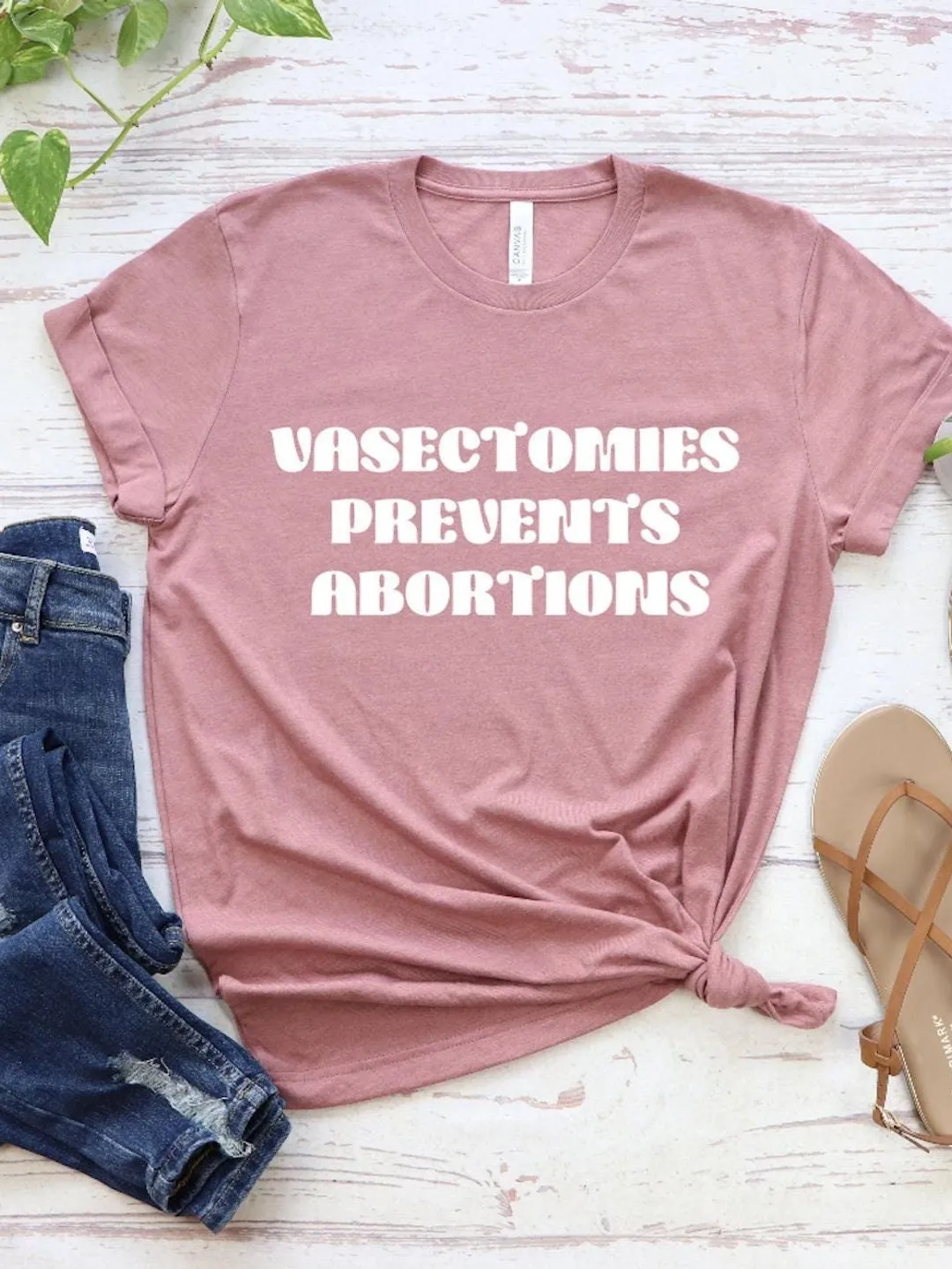 Vasectomies Prevent Abortions Shirt: Pro-Choice Feminist Tee