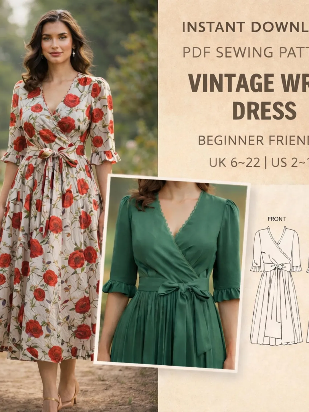 placed floral long sleeve midi dress ever new Long Sleeve Floral Print Midi Dress – HAREM's Brides
