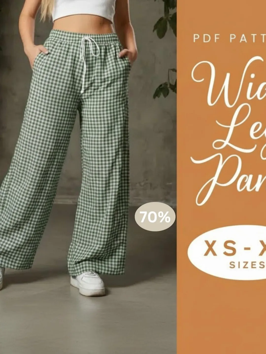 Girls Peplum Top and Wide Leg Pants Sewing Pattern PDF | Kids Two Piece ...