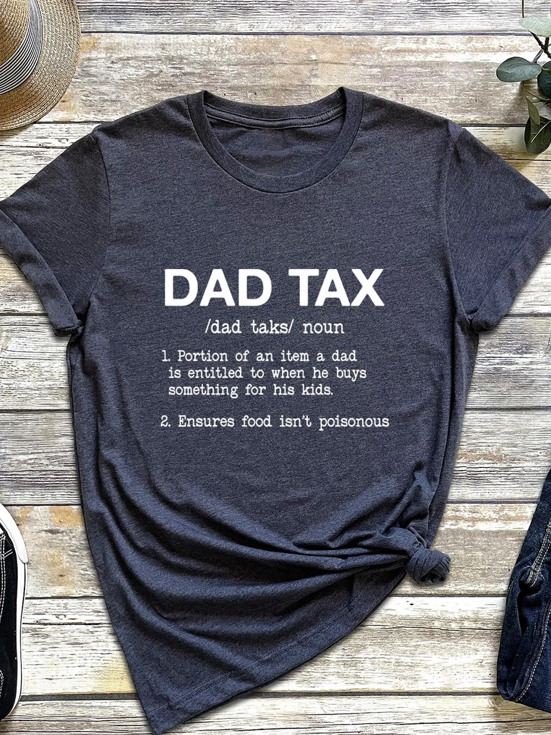 Dad Humor Shirt: Funny Tax Joke Tee (Soft Cotton Blend)