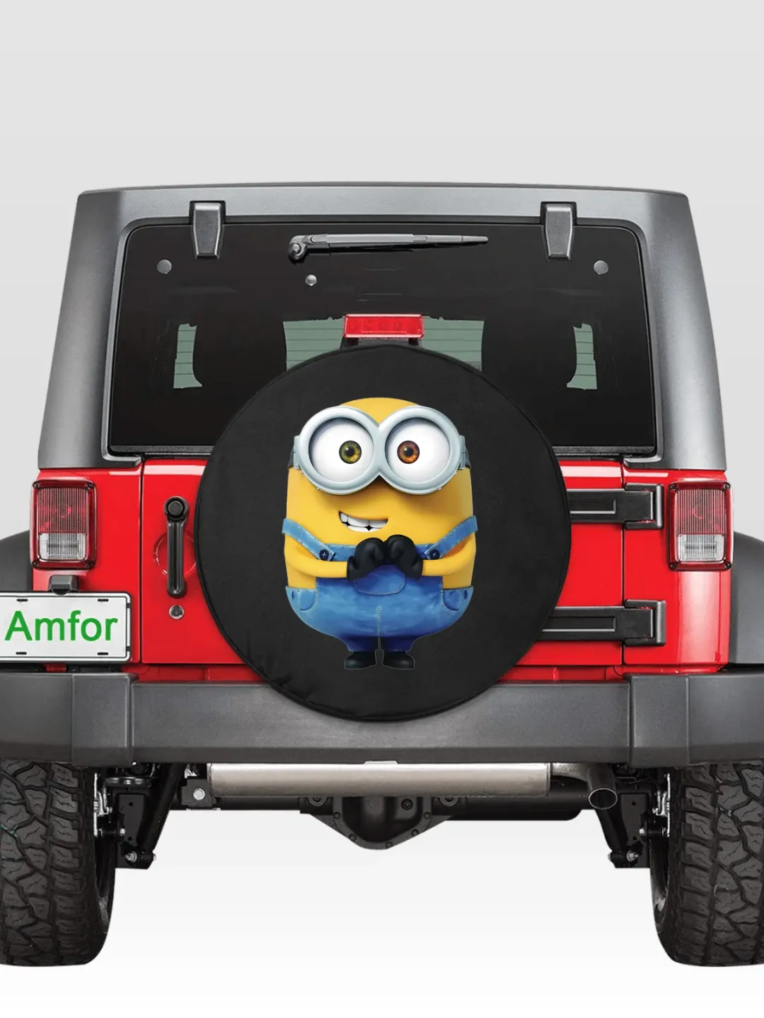Minion Spare Tire Cover