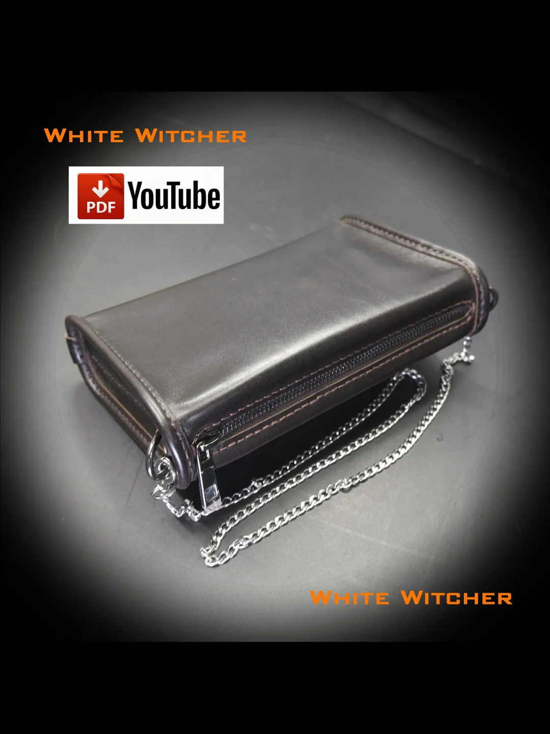 lady's bag/cosmetic bag - leather pattern .BG40