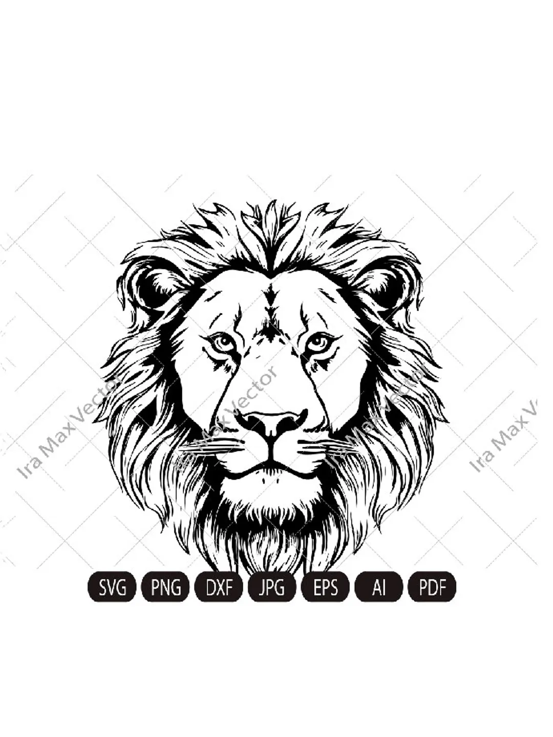 Lion Face svg / Lion Head svg / Lion svg / Lion King / Lion cartoon/Lions Mascot svg / Leo svg /Lion Head /Lion Printable / INSTANT DOWNLOAD