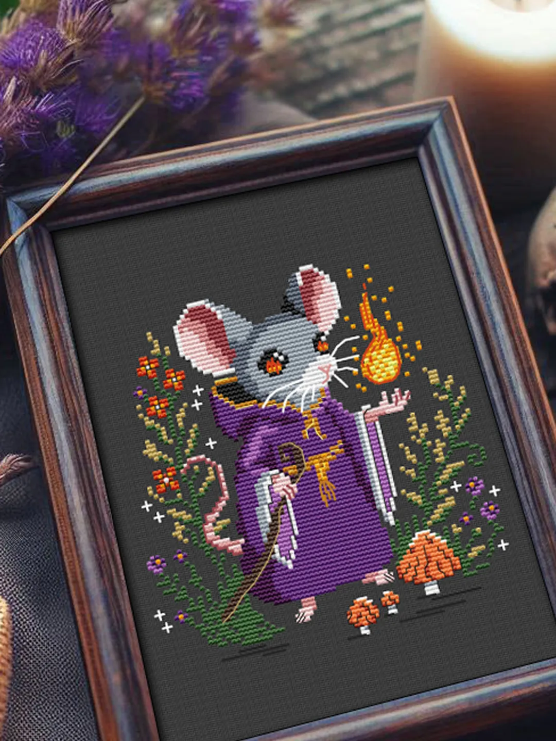 Stories of the Mornwood and Silent Master of Fire cross stitch pattern