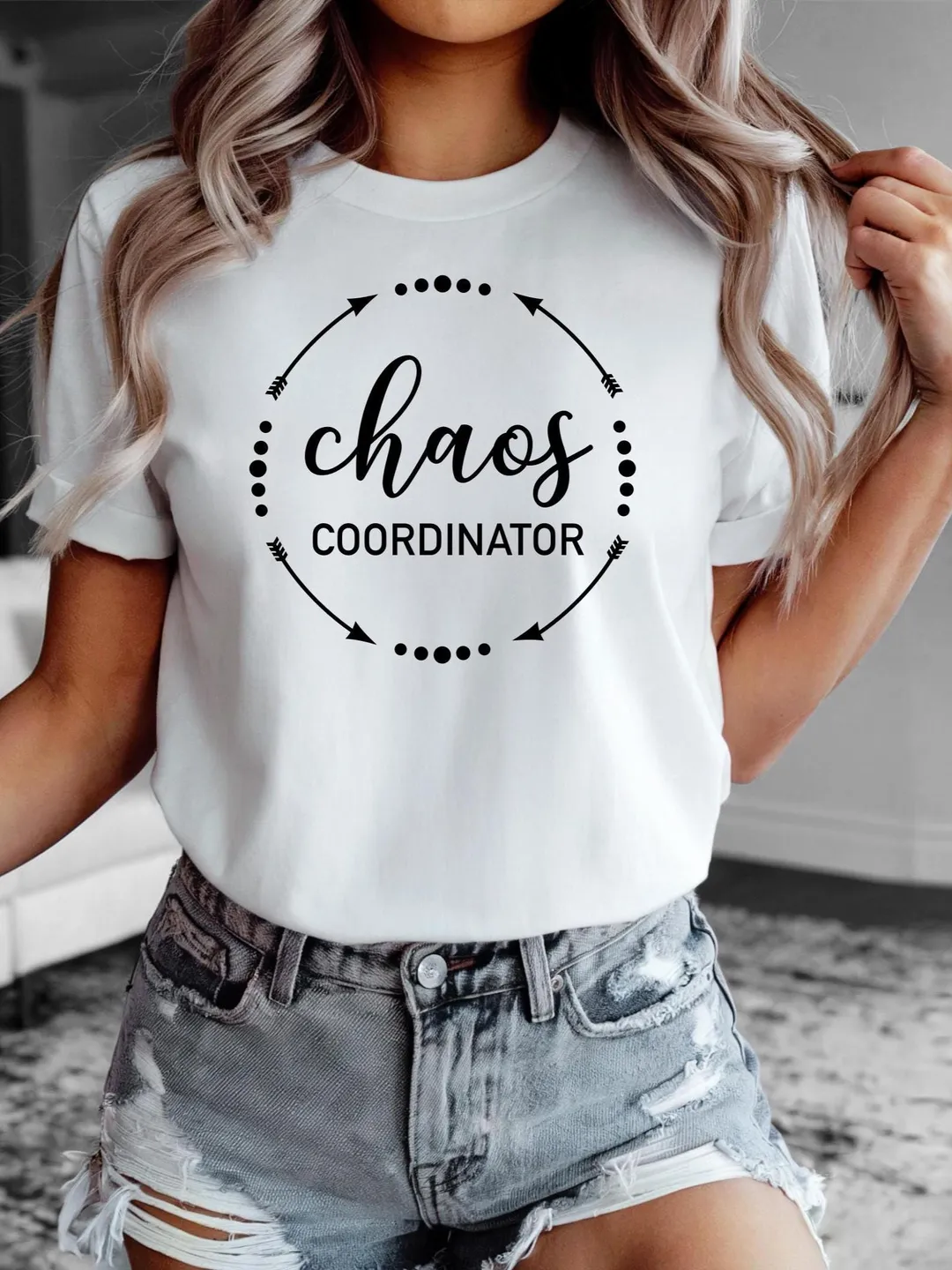 Chaos Coordinator T-Shirt: Funny Mom Graphic Tee