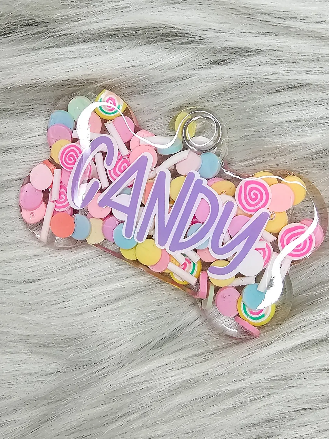 Candy Mix Pet Tag