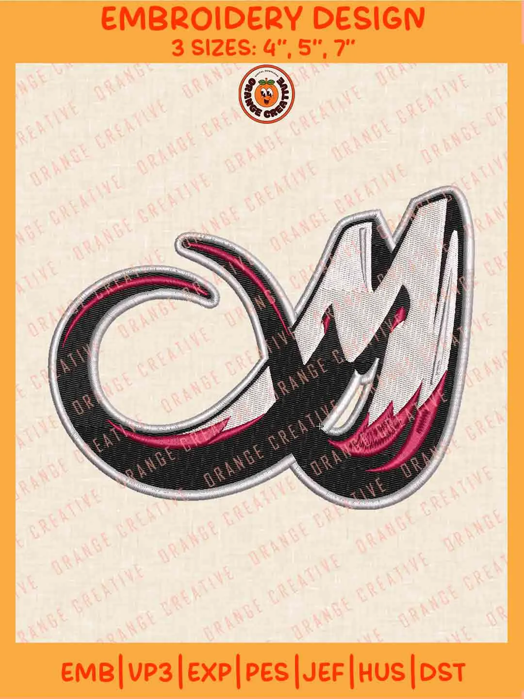 NLL Colorado Mammoth Team Logo Embroidery Files, Colorado Mammoth Lacrosse Team Embroidery Designs, NLL Mammoth Machine Embroidery Files, NLL Lacrosse Team Machine Embroidery, Digital Download