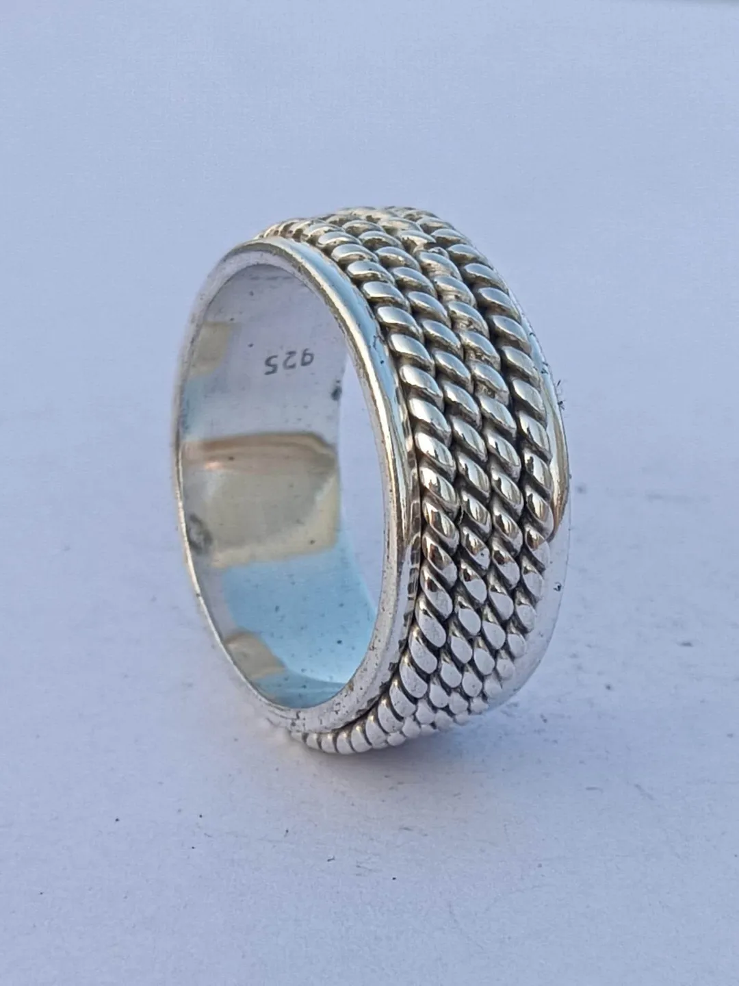 Designer Gifts Ring, Spinner Ring, 925 Sterling Silver Ring, Anniversary Ring, Engagement Ring, Meditation &Band Ring, Beautiful Ring,
