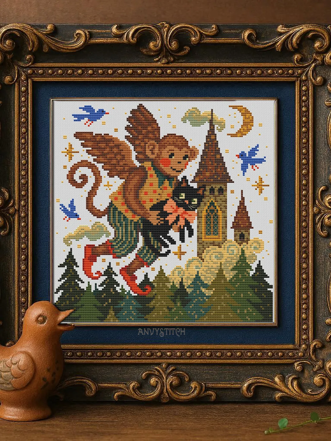 Stories of the Mornwood and SPA time cross stitch pattern
