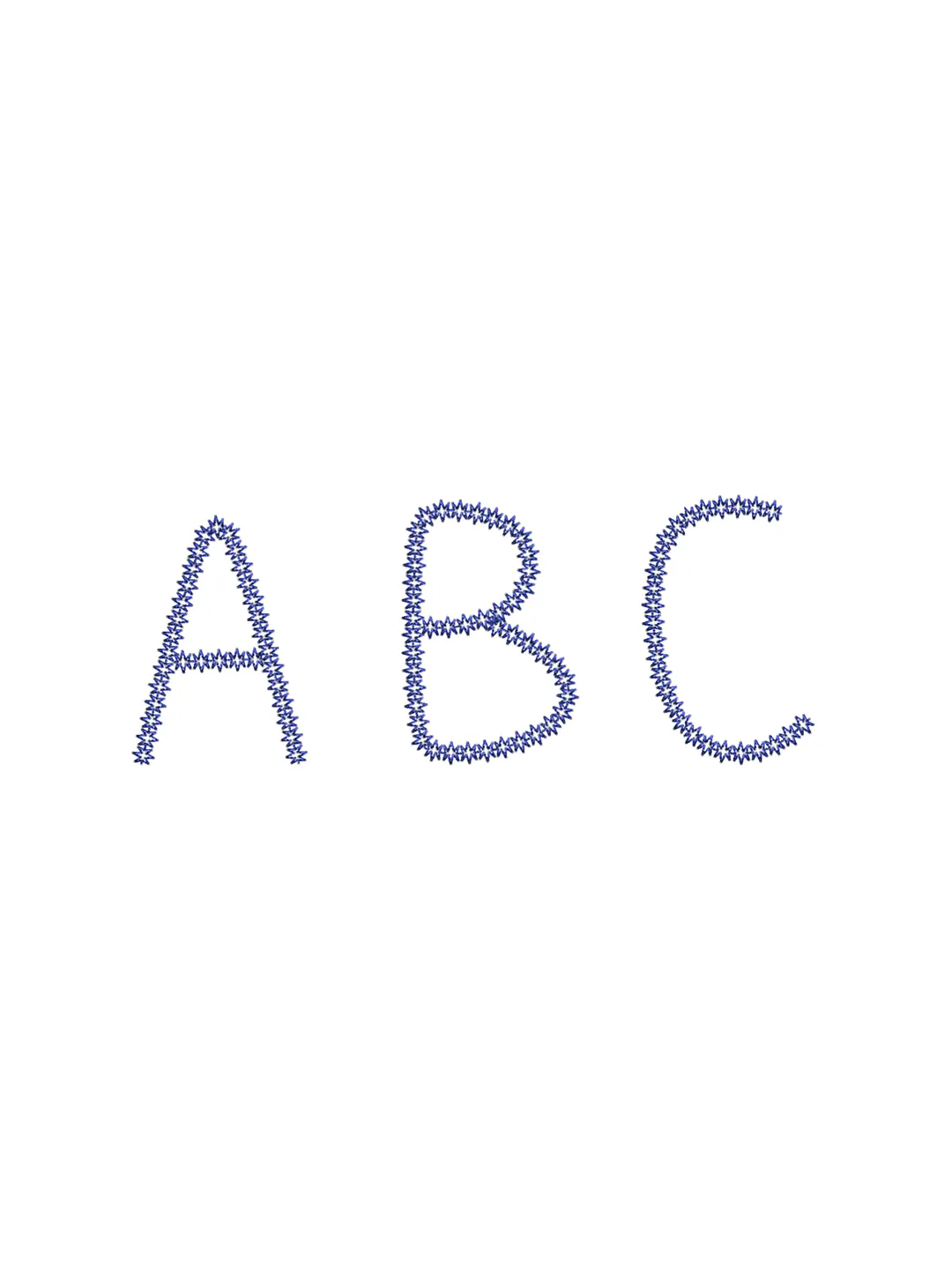 Font machine embroidery design,Script embroidery font,2 sizes Instant Download-04