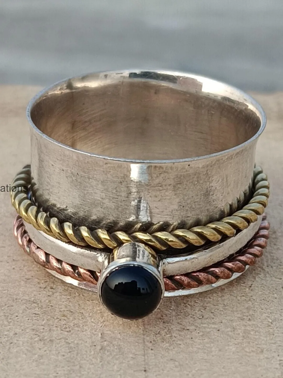 Black Onyx Gemstone Ring, Handmade Ring, 925 Sterling Silver Ring, Beautiful Gifts Ring, Anniversary Gifts Ring, Partywear Gifts Ring,