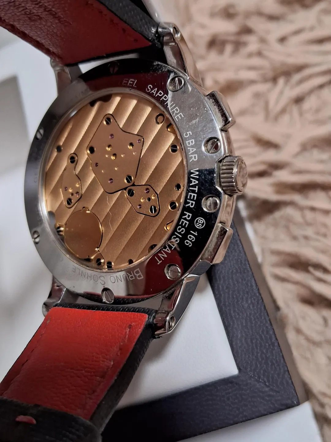 Bruno Söhnle Chronograph Watch – Ronda 8040.B, Glashütte, Sapphire Crystal