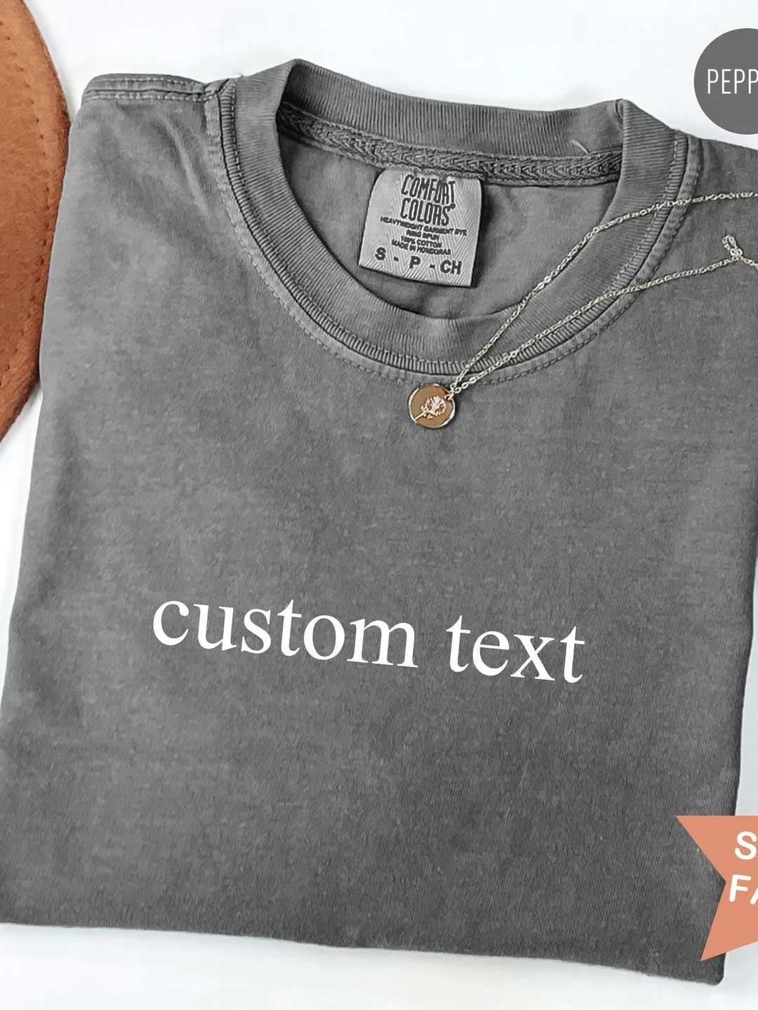 Comfort Colors® Custom Text Shirt, Personalized Shirt, Personalized Name Shirt, Custom Shirt for Women, Christmas Gift for Her