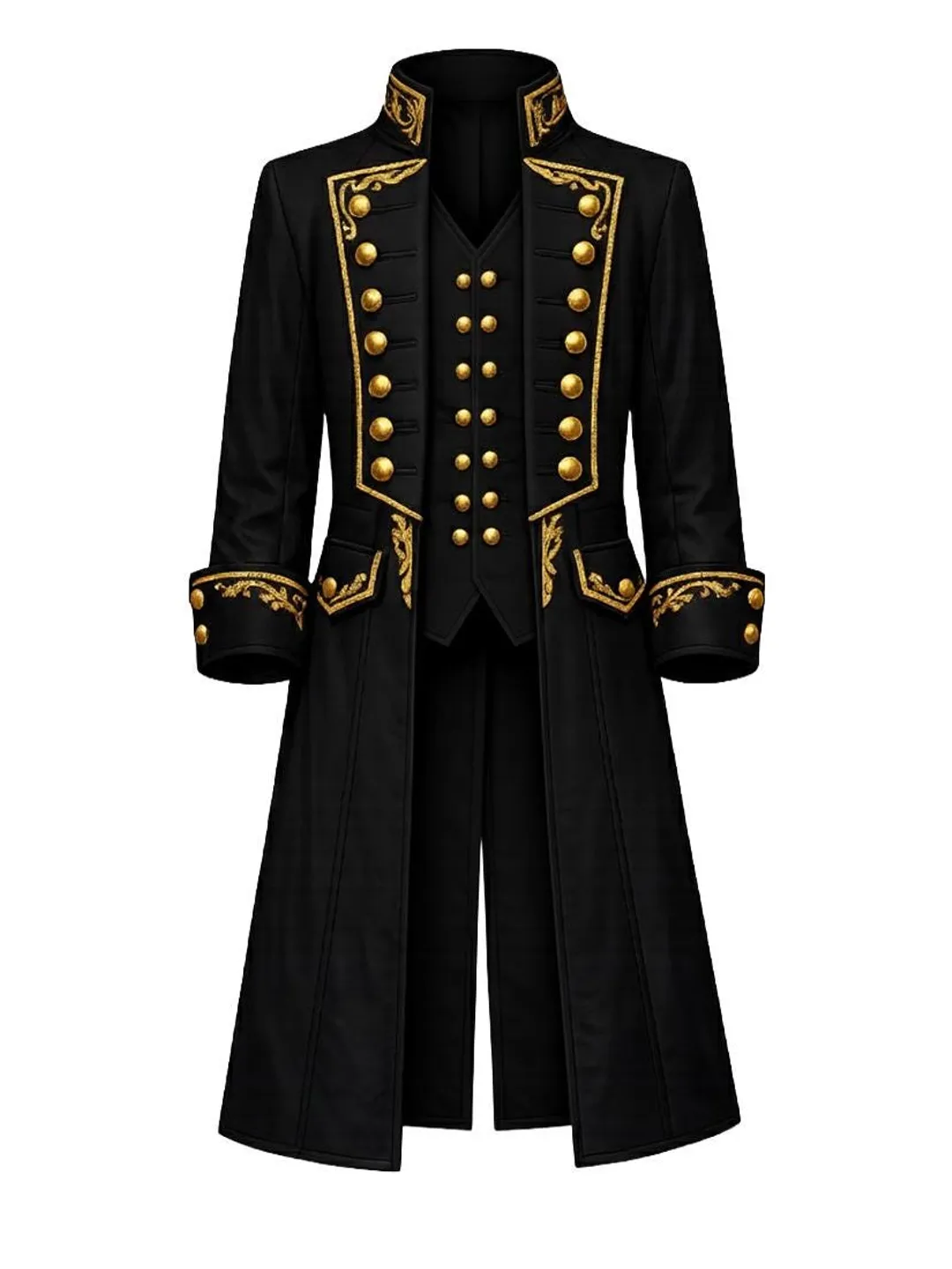 Ceremonial Military Parade Frock Coat | Victorian Regency