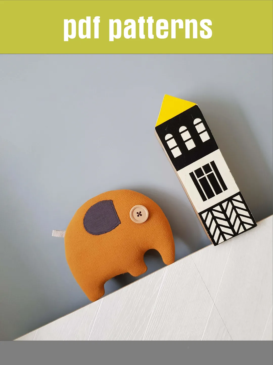 Stuffed Elephant Sewing Pattern PDF, Rag doll tutorial English, stuffed animal sewing Diy