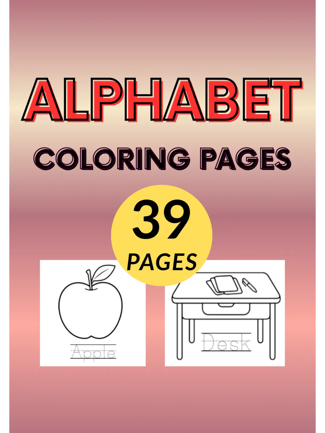 Custom ABC Coloring Book