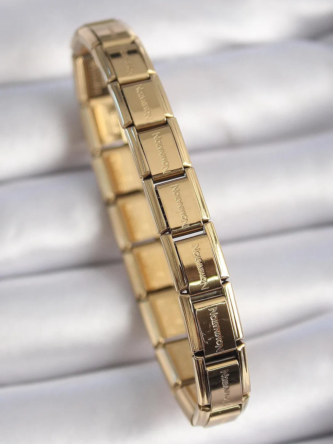 The Collection Unisex Nomination Model Charm Bracelet Stainless Steel Bracelet One Charm Gift