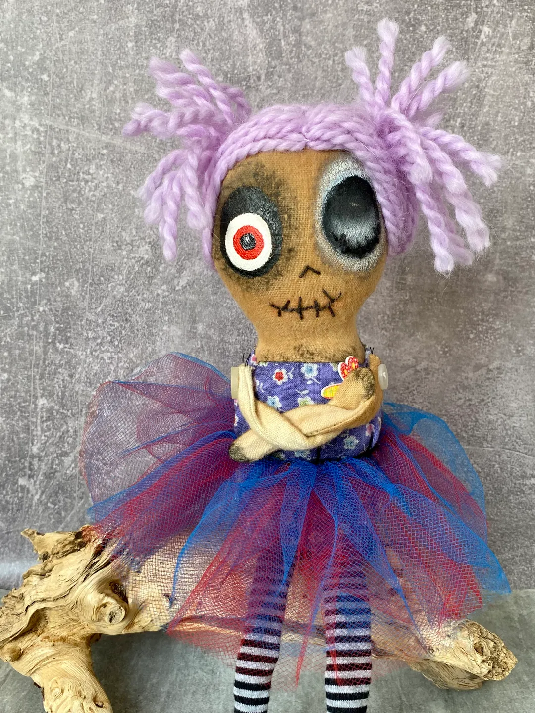 This handmade, Creepy Doll is the memorable gift for that special someone this Halloween.