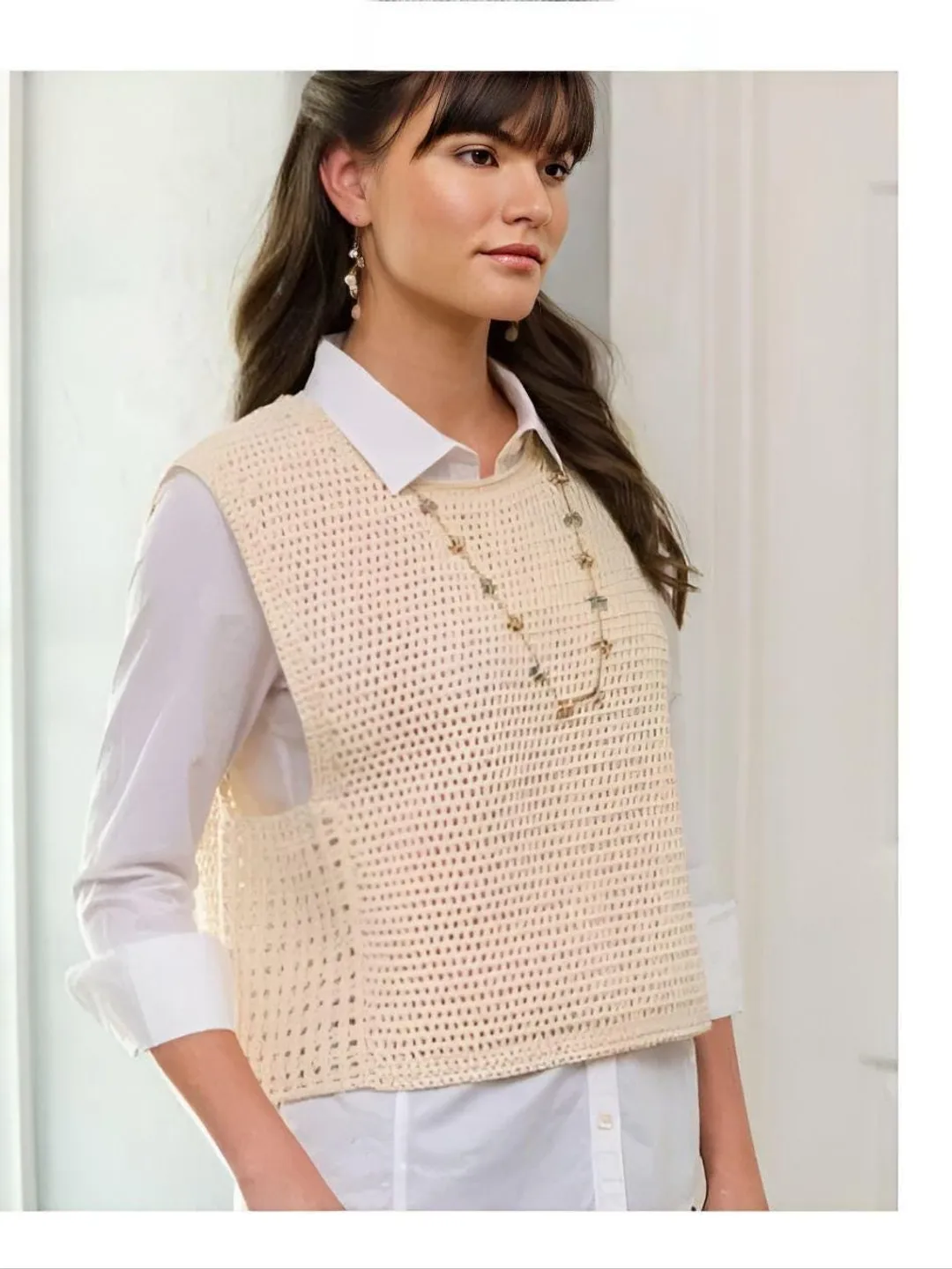 Top crochet pattern, vest crochet pa, tank crochet pattern pdf