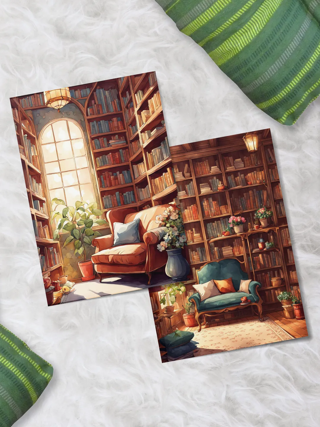 Family Library - Postcards