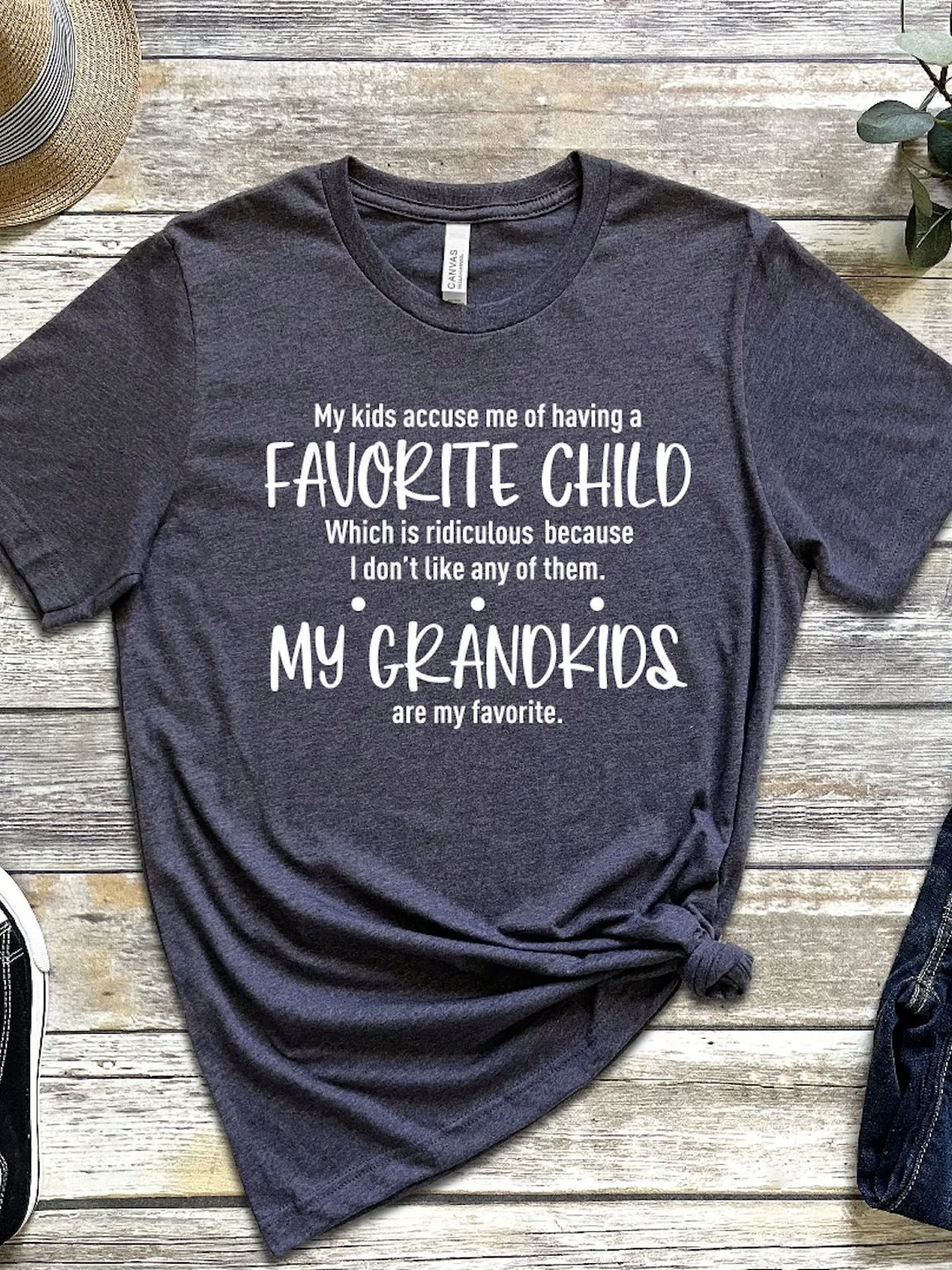 Grandma T-Shirt, Grandson Gift, Funny Saying (Unisex and Women's sizes)